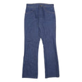 WRANGLER Mens Jeans Blue Regular Straight Denim Medium W30 L32 Classic Fit Zip