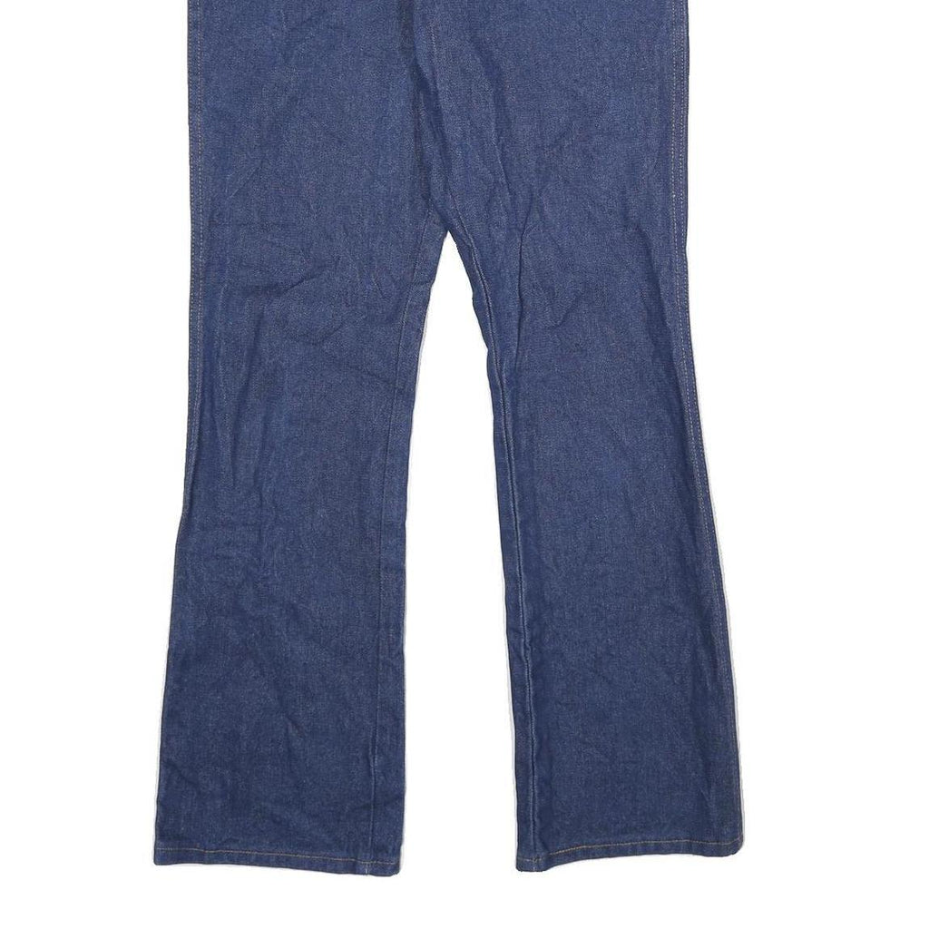 WRANGLER Mens Jeans Blue Regular Straight Denim Medium W30 L32 Classic Fit Zip