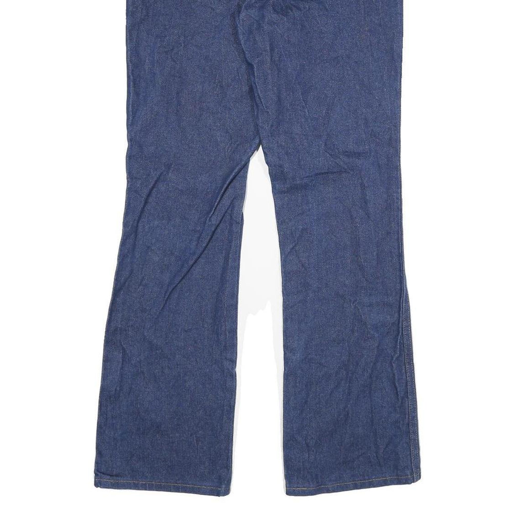 WRANGLER Mens Jeans Blue Regular Straight Denim Medium W30 L32 Classic Fit Zip