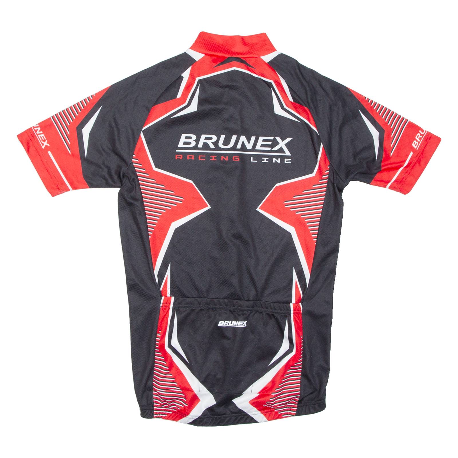 Cycling Mens Jersey Red 1/2 Zip S