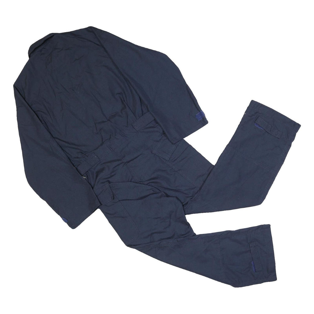 TENNIER INDUSTRIES Mens Navy Blue Synthetic Dungarees Regular Fit XS W29 L24