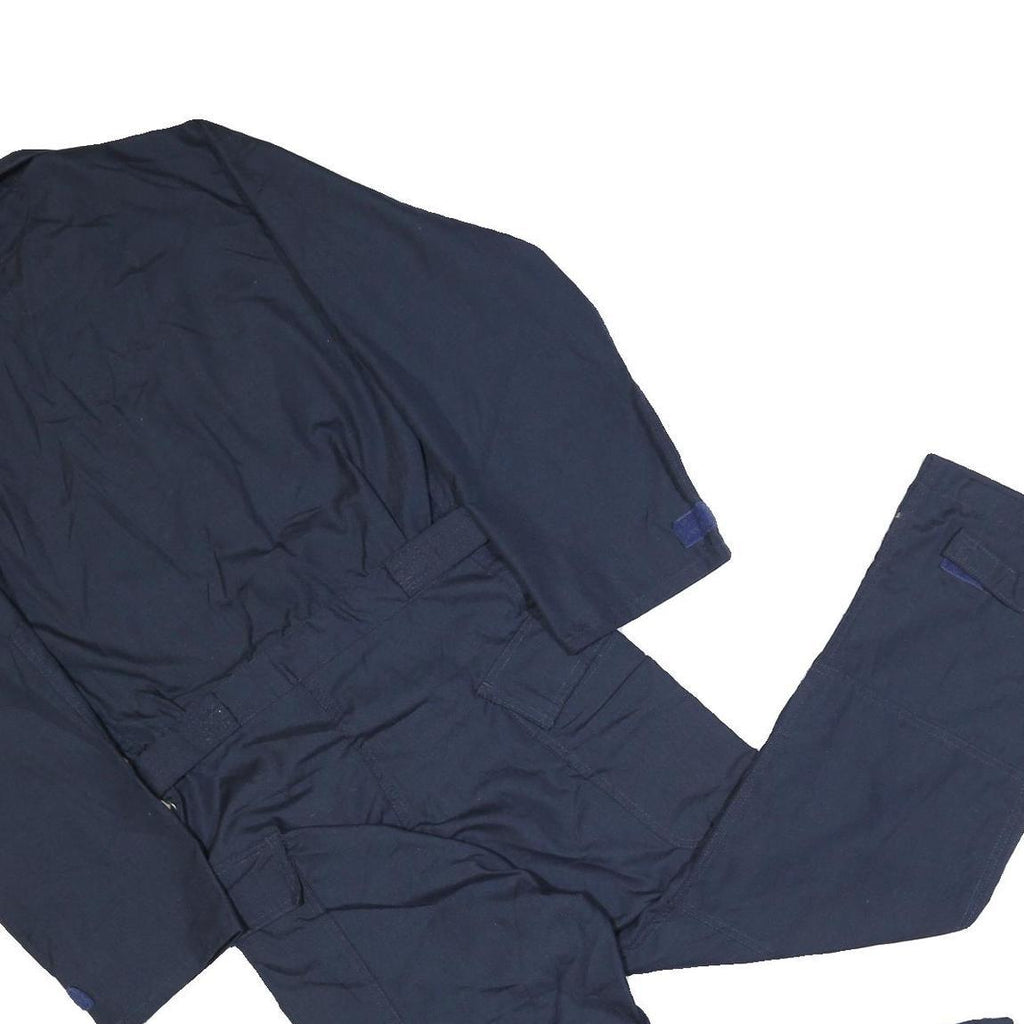 TENNIER INDUSTRIES Mens Navy Blue Synthetic Dungarees Regular Fit XS W29 L24