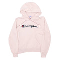 CHAMPION Womens Pink Hoodie S