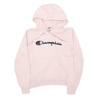 CHAMPION Womens Pink Hoodie S
