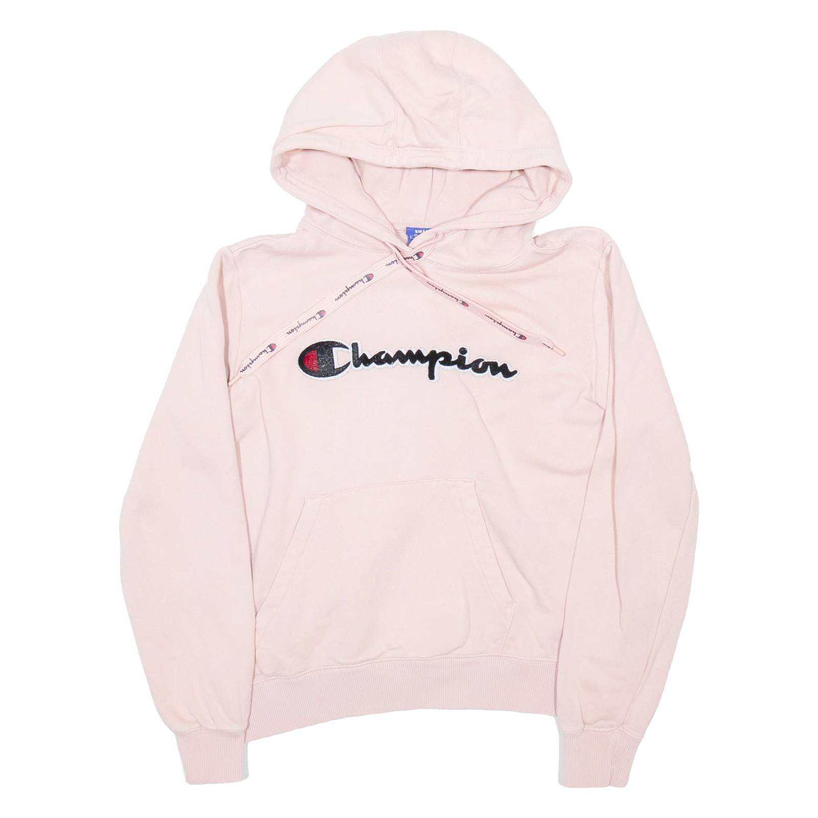 CHAMPION Womens Pink Hoodie S
