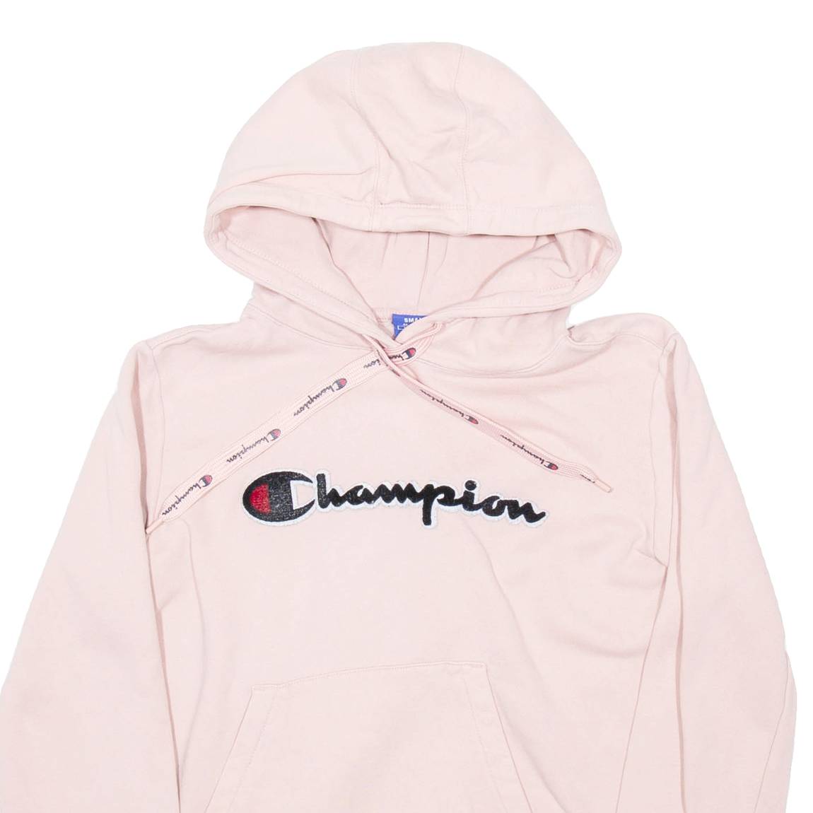 CHAMPION Womens Pink Hoodie S