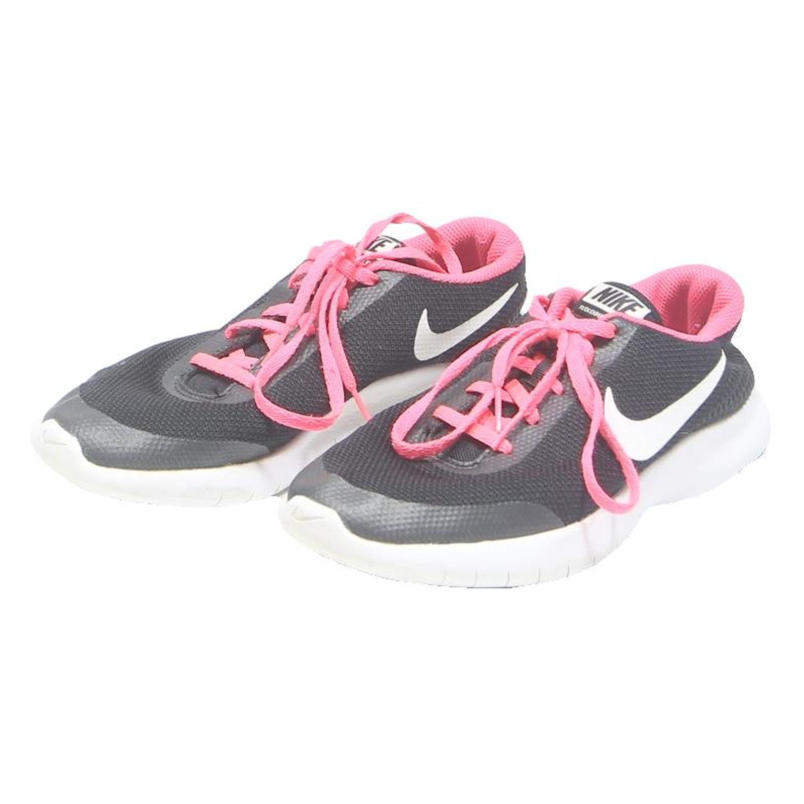 NIKE Flex Experience RN Womens Trainers Black & Pink Synthetic UK 5 Comfort
