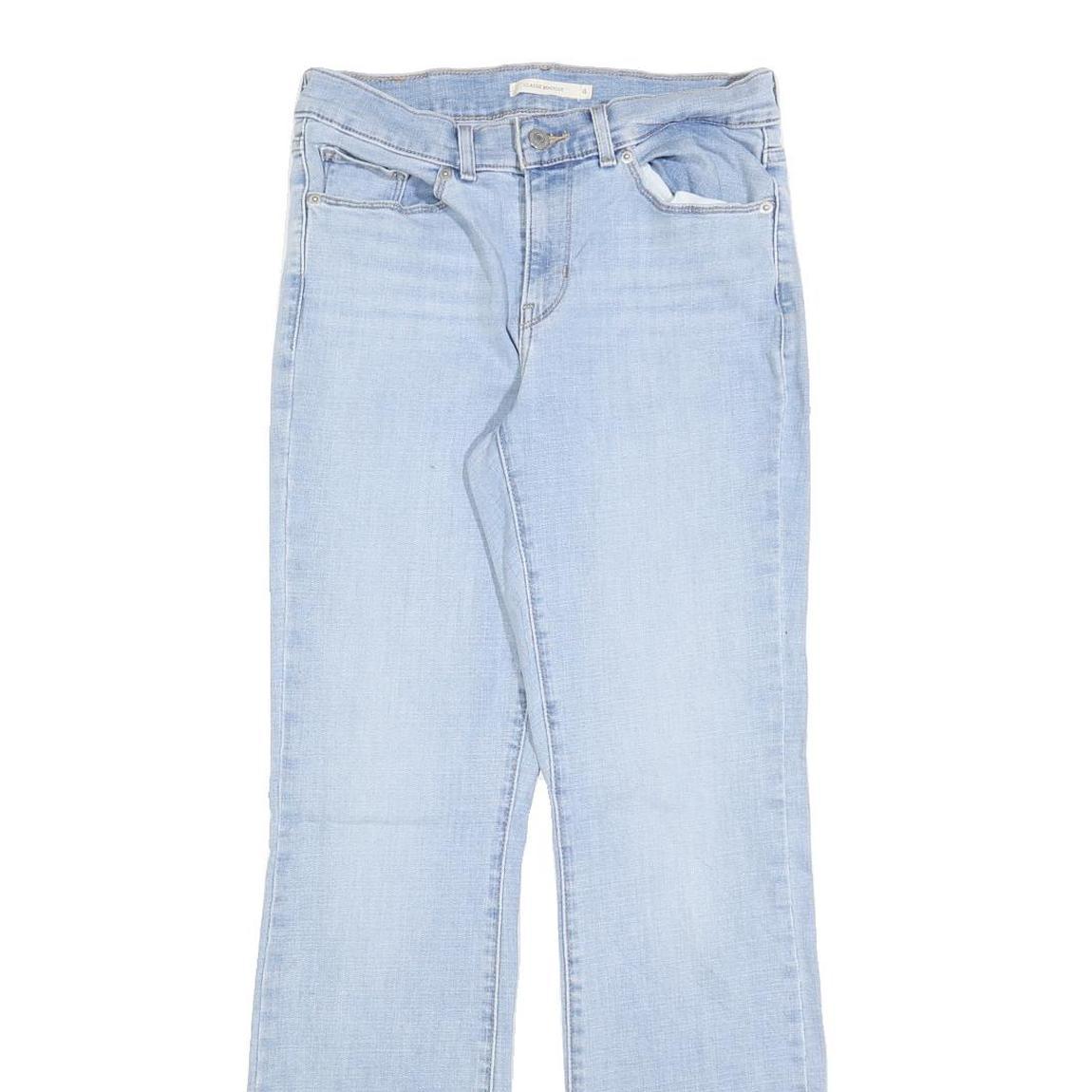 LEVI'S Womens Classic Blue Jeans Bootcut Denim Light W27 L32 Stylish Comfort