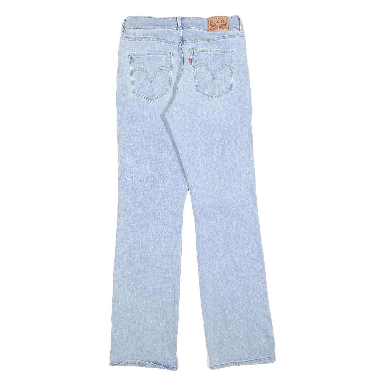 LEVI'S Womens Classic Blue Jeans Bootcut Denim Light W27 L32 Stylish Comfort