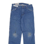 DICKIES Mens Blue Regular Fit Straight Leg Denim Jeans W30 L30 Classic Workwear