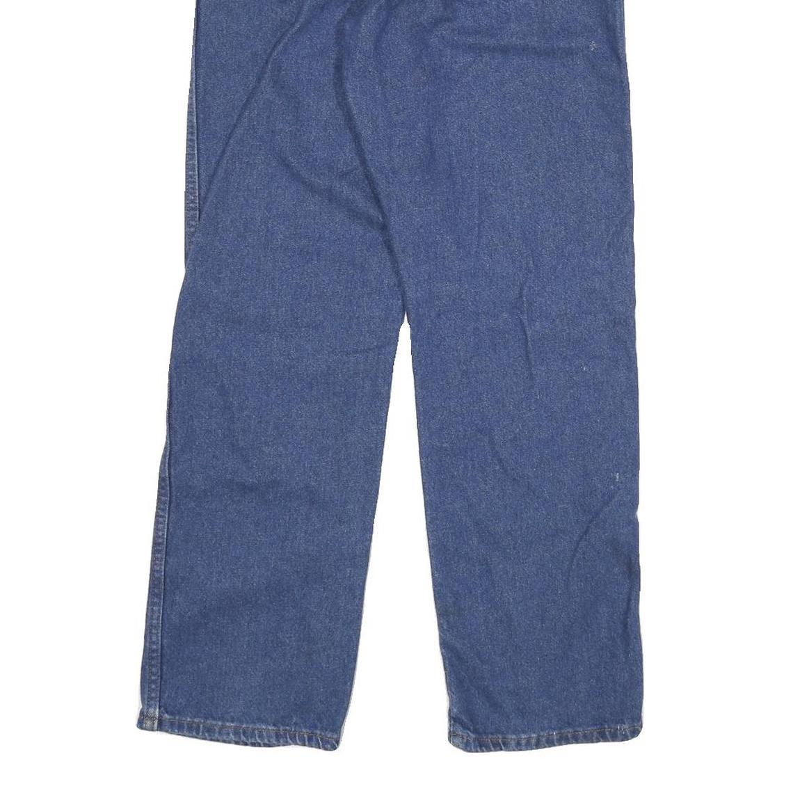 DICKIES Mens Blue Regular Fit Straight Leg Denim Jeans W30 L30 Classic Workwear