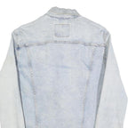LEVI'S Mens Blue Denim Jacket L Cotton Button Closure Classic Fit Casual Style