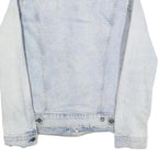 LEVI'S Mens Blue Denim Jacket L Cotton Button Closure Classic Fit Casual Style