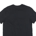 NIKE Mens Black Just Do It T-Shirt M Short Sleeve Crew Neck Cotton Blend