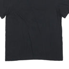 NIKE Mens Black Just Do It T-Shirt M Short Sleeve Crew Neck Cotton Blend