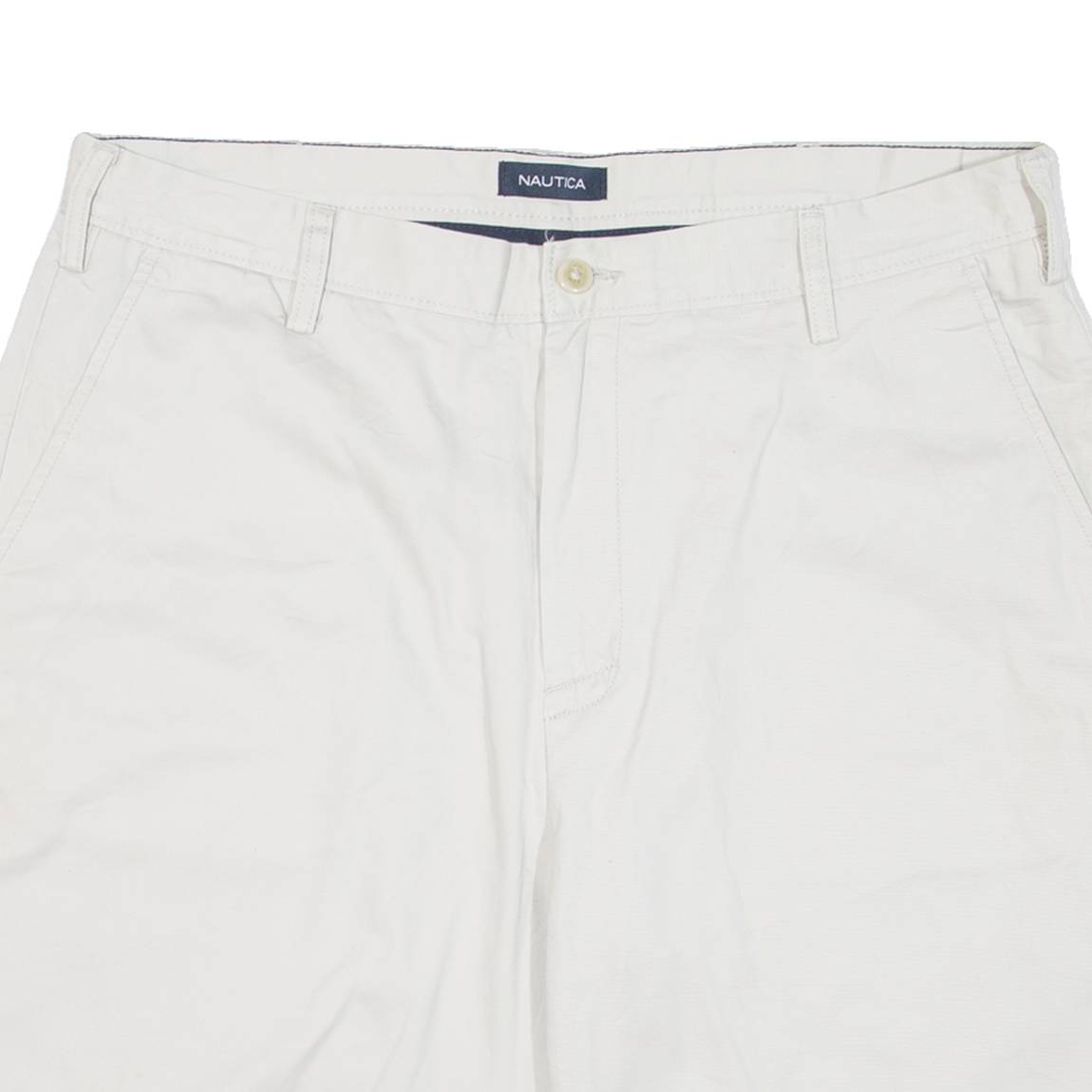 NAUTICA Mens Chino Shorts Beige L W36