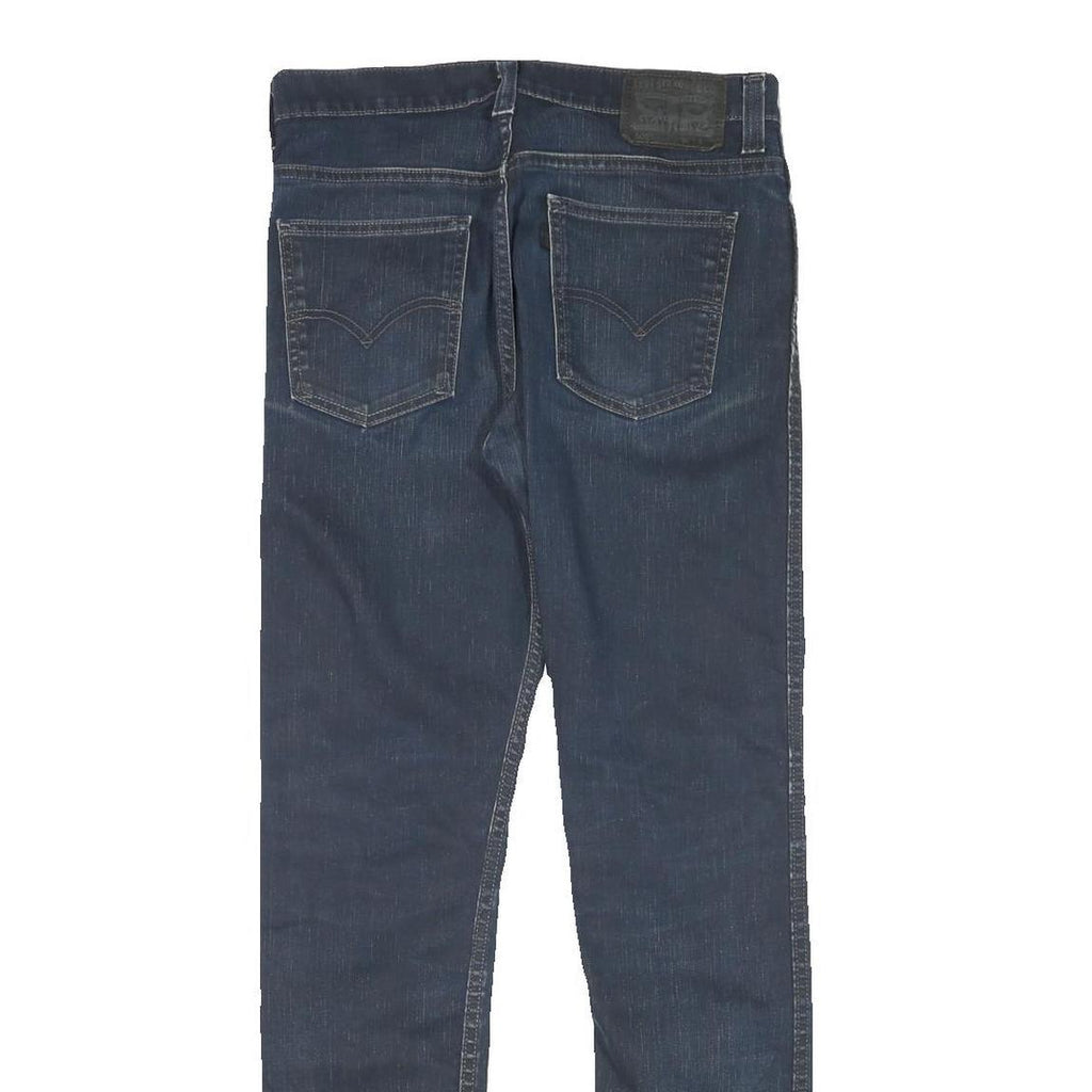 LEVI'S Mens Slim Blue Denim Medium W30 L31 Zip Jeans Classic Fit Stretch