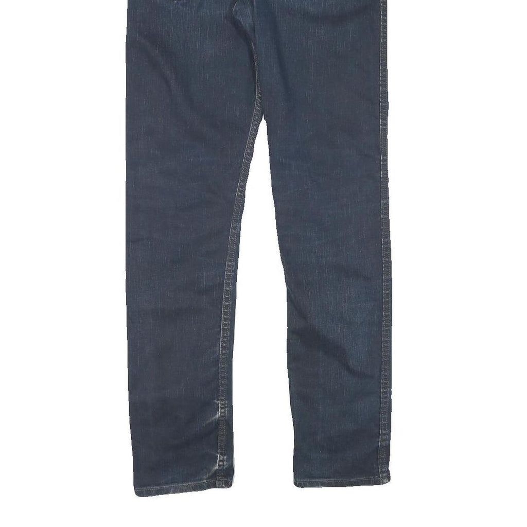 LEVI'S Mens Slim Blue Denim Medium W30 L31 Zip Jeans Classic Fit Stretch