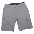DICKIES Mens Shorts Grey Cargo M W32 Workwear Cotton Blend Utility