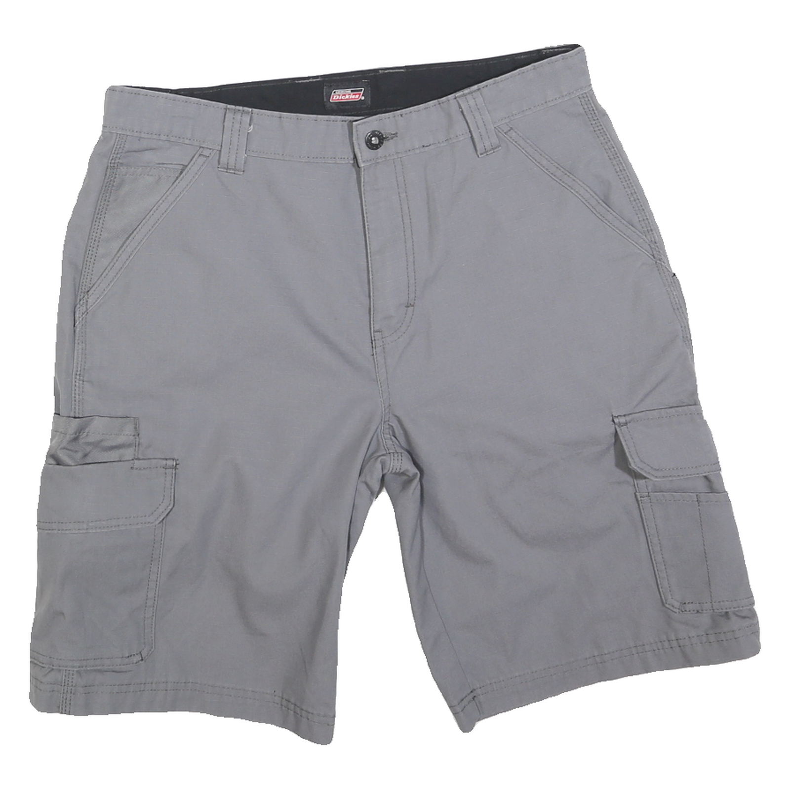 DICKIES Mens Shorts Grey Cargo M W32 Workwear Cotton Blend Utility
