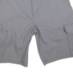DICKIES Mens Shorts Grey Cargo M W32 Workwear Cotton Blend Utility