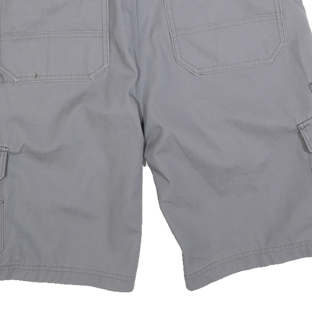 DICKIES Mens Shorts Grey Cargo M W32 Workwear Cotton Blend Utility