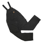 CARHARTT Mens Black Cotton Dungarees Regular Fit Durable Workwear 2XL W44 L30
