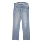 LEVI'S 501 Big E Mens Jeans Blue Regular Straight Denim Light W30 L32 Classic