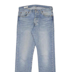 LEVI'S 501 Big E Mens Jeans Blue Regular Straight Denim Light W30 L32 Classic