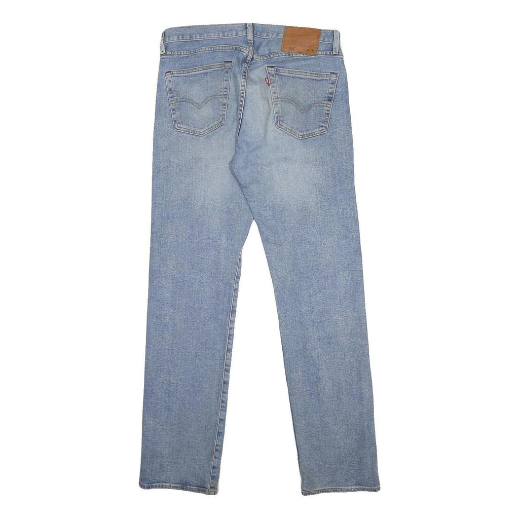LEVI'S 501 Big E Mens Jeans Blue Regular Straight Denim Light W30 L32 Classic