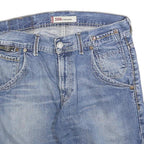 LEVI'S Mens Denim Blue Shorts 506 Standard Classic Fit M W32 Casual Cotton Blend