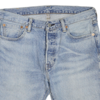 LEVI'S Mens Denim Blue Cut-Off Shorts S W30 Classic Fit Casual Style