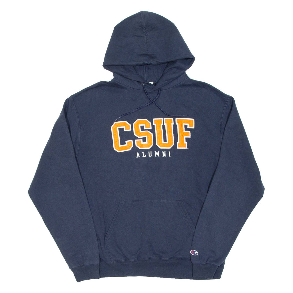 CHAMPION Mens Blue Hoodie USA L