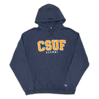 CHAMPION Mens Blue Hoodie USA L