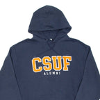 CHAMPION Mens Blue Hoodie USA L