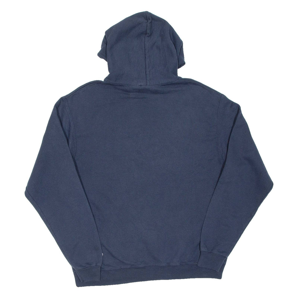 CHAMPION Mens Blue Hoodie USA L