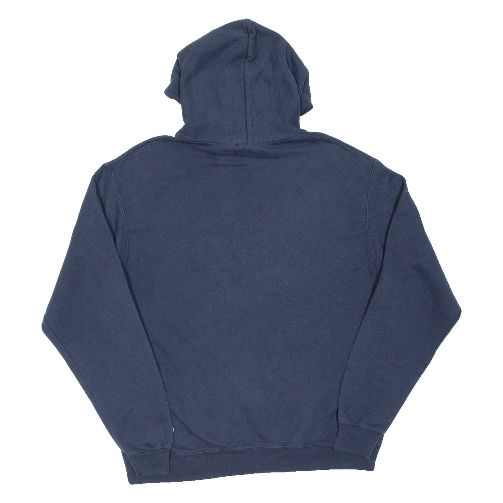 CHAMPION Mens Blue Hoodie USA L
