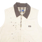 DICKIES Mens Gilet Beige 2XL