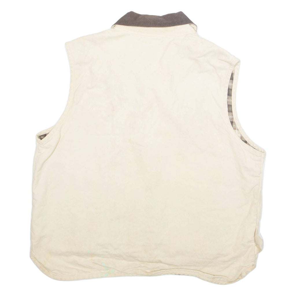 DICKIES Mens Gilet Beige 2XL