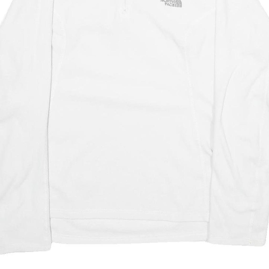THE NORTH FACE Womens White Pullover Plain Crew Neck Basic Knit Jumper L