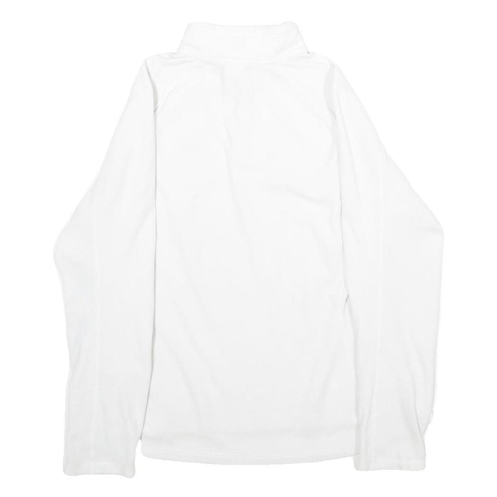 THE NORTH FACE Womens White Pullover Plain Crew Neck Basic Knit Jumper L