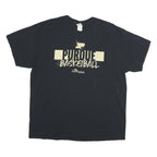 GILDAN Mens Black Purdue Basketball Graphic T-Shirt XL Short Sleeve Crew Neck