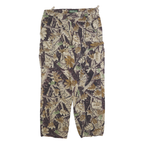 MASTER SPORTSMAN Mens Cotton Blend Beige & Brown Camouflage Regular Cargo