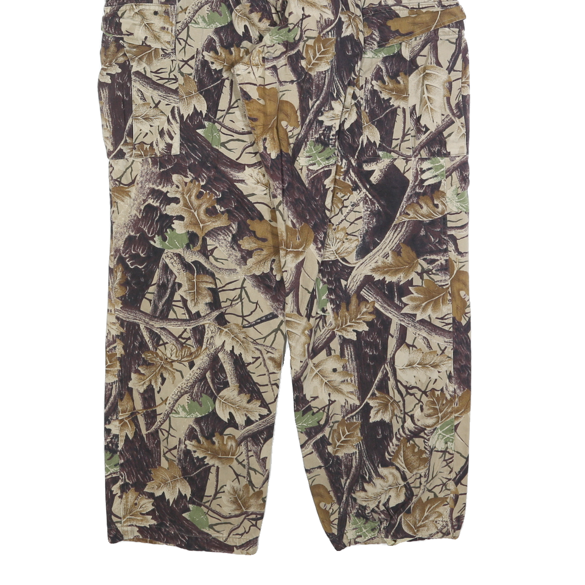 MASTER SPORTSMAN Mens Cotton Blend Beige & Brown Camouflage Regular Cargo