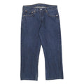 LEVI'S 501 Mens Jeans Blue Regular Straight Denim Medium W33 L24 Classic Fit
