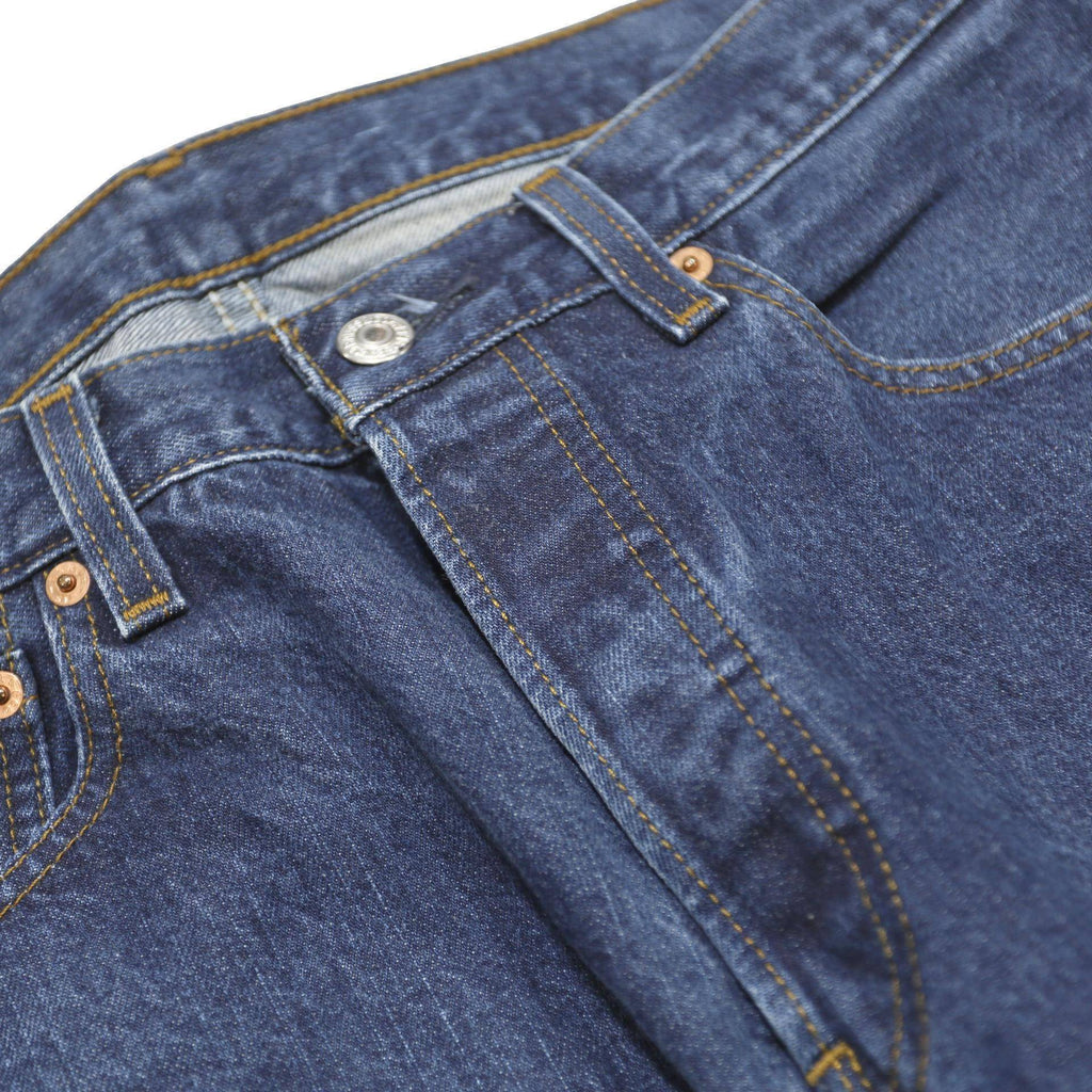 LEVI'S 501 Mens Jeans Blue Regular Straight Denim Medium W33 L24 Classic Fit