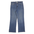 LEVI'S 512 Bootcut Womens Blue Regular Denim Medium W30 L30 Jeans Zip Closure