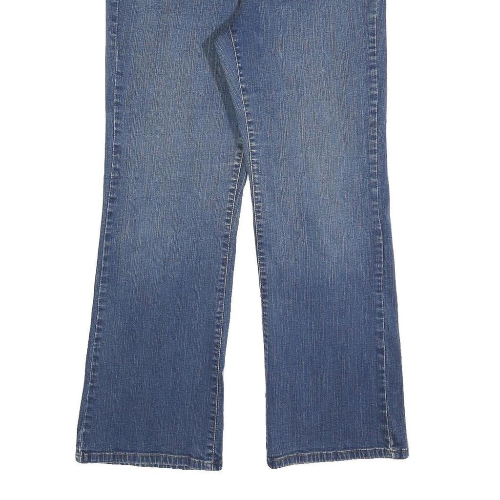 LEVI'S 512 Bootcut Womens Blue Regular Denim Medium W30 L30 Jeans Zip Closure