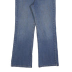 LEVI'S 512 Bootcut Womens Blue Regular Denim Medium W30 L30 Jeans Zip Closure