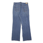 LEVI'S 512 Bootcut Womens Blue Regular Denim Medium W30 L30 Jeans Zip Closure